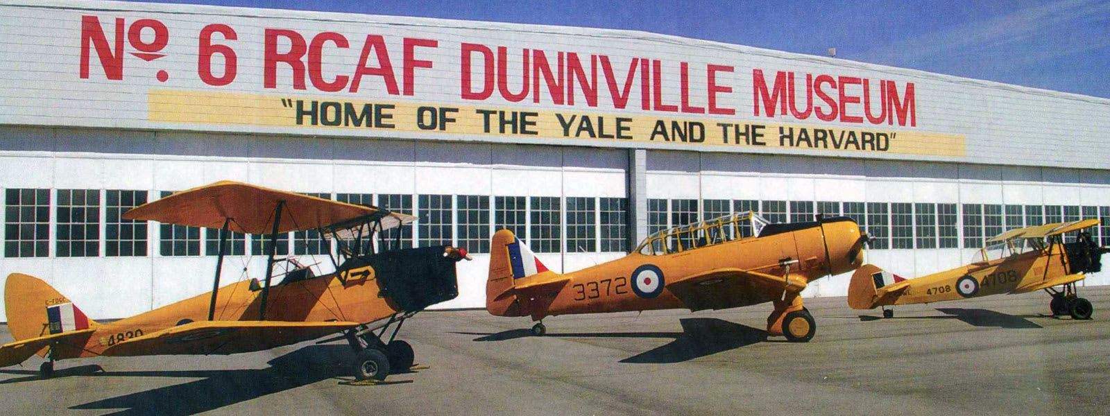 A Tiger Moth, a Yale and a Fleet Finch